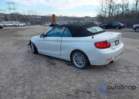 2016 BMW 228I z USA, uszkodzony, nr VIN WBA1K9C55GV322265